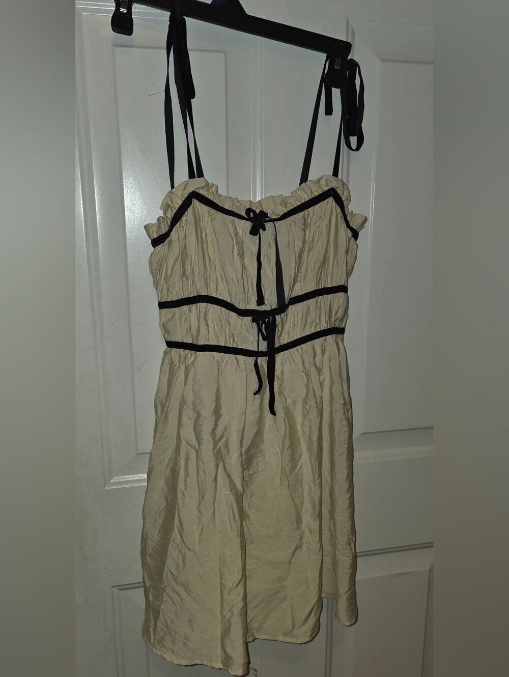 Thirty Thirty velvet Detail Mini dress